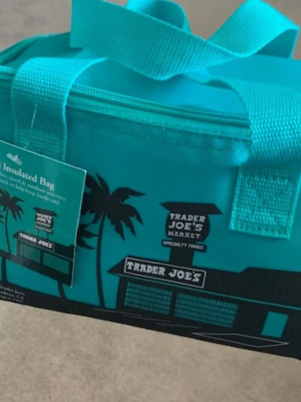 Trader Joe Lunch Bag - Brand New With Tags
